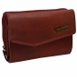 Preview: Vintage Pedro Portemonnaie Used Look red devel Hand Made Design